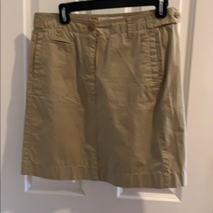 Khaki skirt